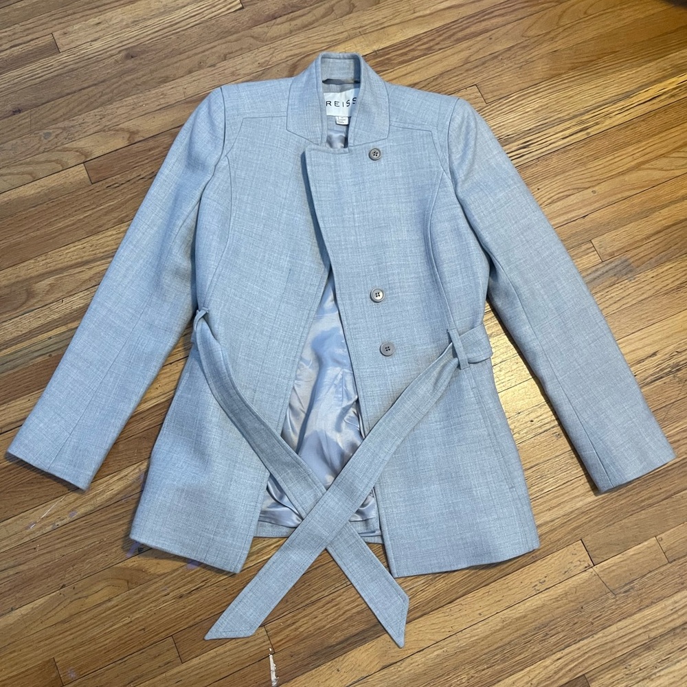 Reiss Soft Gray Women's Jacket